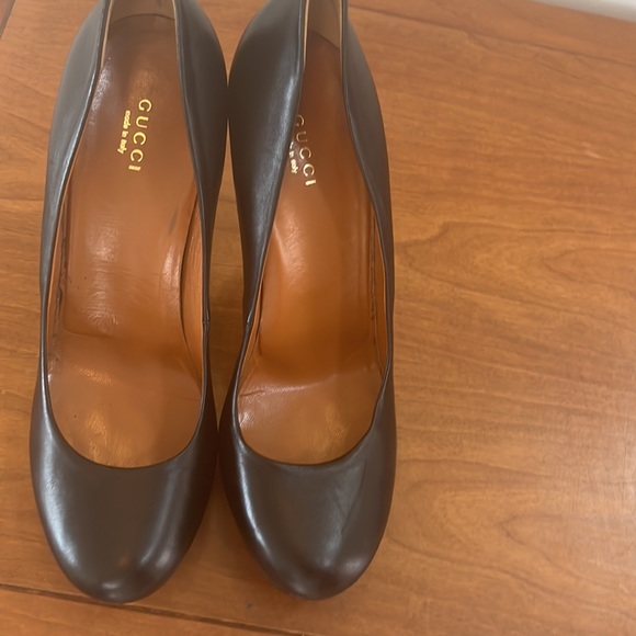 Gucci, black platform , heels, European size - Picture 4 of 4